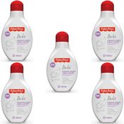 5 SABONETES LIQUIDO DA CABEÇA AOS PÉS FISHER PRICE 400ML