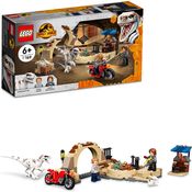 Jurassic World - Dinossauro Atrociraptor: Perseguição de Motocicleta - Lego 76945