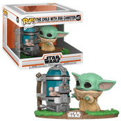 Boneco Funko Pop Star Wars Baby Yoda Com Caixa Ovos 407