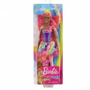 Boneca Barbie Dreamtopia Fadas Mattel Laranja/Roxo GJK00