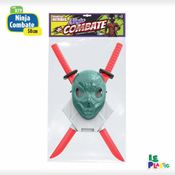 FANTASIA ACESSORIO NINJA COMBATE C/ MASCARA 58CM