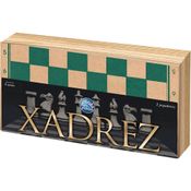 JOGO DE XADREZ OFICIAL CX EM MADEIRA 40CM