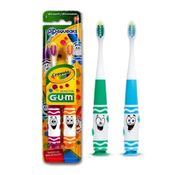 ESCOVA DE DENTE CRAYOLA PIP SQUEAKS - 2 UNIDADES - GUM