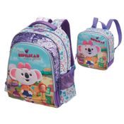 Kit Mochila De Costas Lilica Vem Ripilicar G + Lancheira