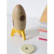 Foguete - Coleção Transportar Lume - Brinquedo de Madeira