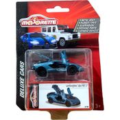 Miniatura - 1:64 - Lamborghini Sián FKP 37 Azul - Deluxe Cars -  Majorette