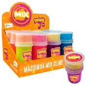 Slime Colorida Mix Foam Gelelé Com Bolinhas De Isopor 153g