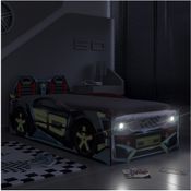 Bicama Infantil Tornado Fun com Led - Preto