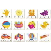 Jogo Educativo e Didatico Vamos Soletrar 48 Pecas +4 Anos