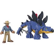 Imaginext Jurassic World Dominion Estegossauro & Dr. Grant