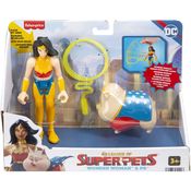 Fisher Price DC Super Pets Mulher Maravilha e PB - Mattel