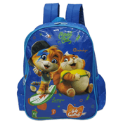 Mochila Escolar Infantil Gatos Azul IS35201GT(406550)