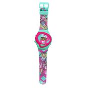 Relógio Infantil com Cofrinho - Fun - Barbie - Rosa