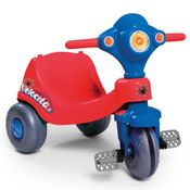 Triciclo Infantil com Acessórios - Velocita - Vermelho - Calesita