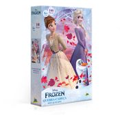 Quebra-Cabeça Metalizado - Disney - Frozen - 100 Peças - Jak - Toyster