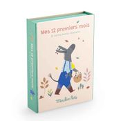 Cartões Meus Primeiros 12 Meses Pomme Des Bois Moulin Roty