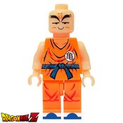 Brinquedo Boneco Mini Action Figure Dragon Ball Z Compatível com LEGO - Kuririn