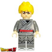 Brinquedo Boneco Mini Action Figure Dragon Ball Z Compatível com LEGO - Goku Black Super Sayajin