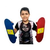 Skate Radical Sortidos Infantil 4 Rodas Brinquedo Plástico