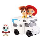 Mini Figuras Toy Story 4 Woody Jessie Forky e Veículo Mattel GGJ90