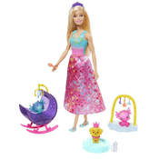 Boneca Barbie Dreamtopia Pets - Babá de Dragões Bebês - Mattel GJK51