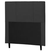 Cabeceira Donna Solteiro 90cm I02 Suede Cinza - Mpozenato