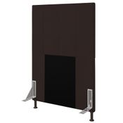 Cabeceira Cama Box Solteiro 90cm D10 Jade Corano Marrom - Mpozenato