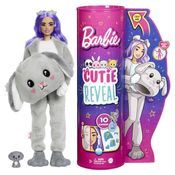 BARBIE CUTIE REVEAL COM PET CACHORRO PELUCIA MATTEL HHG18