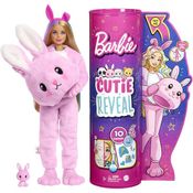 BARBIE CUTIE REVEAL COM PET COELHO PELUCIA MATTEL HHG18