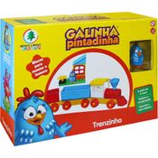 BRINQUEDO PARA MONTAR GALINHA PINTADINHA TRENZINHO