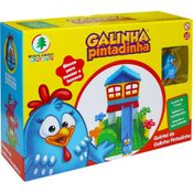 BRINQUEDO PARA MONTAR GALINHA PINTADINHA QUINTAL