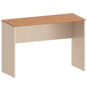 Mesa Para Computador Escrivaninha 110cm Euro II C14 Noce/Off White - Mpozenato