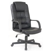 Cadeira de Escritório Giratória Royal F01 Preta - Mpozenato