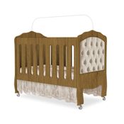 Berço Mini Cama 3 em 1 com Rodízios Certificado Inmetro Colonial I05 Cedro - Mpozenato