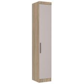 Guarda Roupa Modulado 1 Porta 274 Slim Fumê/Jequitiba - Eucamóveis