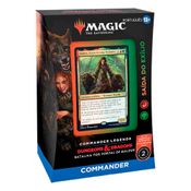 Magic The Gathering Commander Deck Batalha Pelo Portal de Baldur Portugues Jogo Cartas