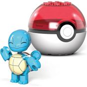 Pokemon Mega Construx Pokebola Squirtle Para Montar +6 Anos