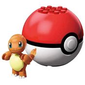 Pokemon Mega Construx Pokebola Charmander Para Montar +6Anos