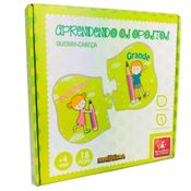 Jogo Educativo Aprendendo Os Opostos 18 Pecas +4 Anos