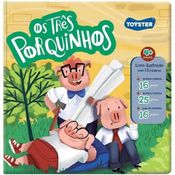 Livro Ilustrativo Os Tres Porquinhos + Jogos +4 Anos Toyster