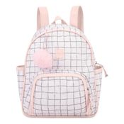 Mochila de Maternidade Hug Grid Rosa