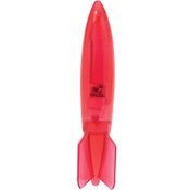 FOGUETE TORPEDO DE MERGULHO COM LUZ - 11398 -VERMELHO