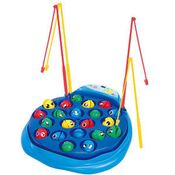 Jogo Pescaria Divertida 21 Peixes DM Toys