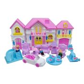 CASINHA DE BONECA INFANTIL 15 PEÇAS