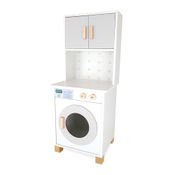 Mini Máquina de Lavar MDF Cinza