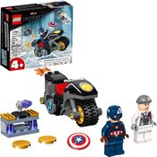 LEGO® Marvel O Confronto entre Capitão América e Hydra 76189