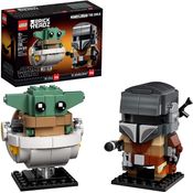 LEGO BrickHeadz Star Wars O Mandalorian e A Criança 75317