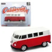 Miniatura Volkswagen Kombi T1 Corujinha Welly California Minis