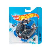 Avião Hot Wheels - Strato Saucer cinza - Mattel