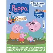 Livrinho Peppa Pig - Colorir com Adesivos